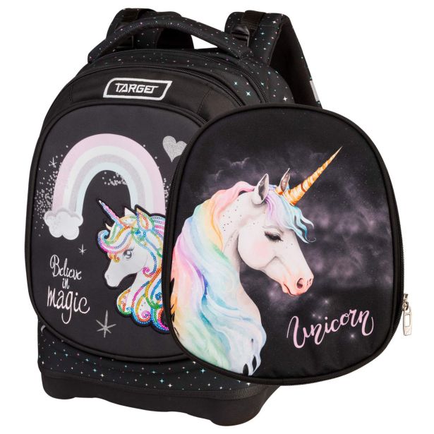 ŠOLSKI NAHRBTNIK TARGET SUPERLIGHT 2 FACE RAINBOW UNICORN 28044