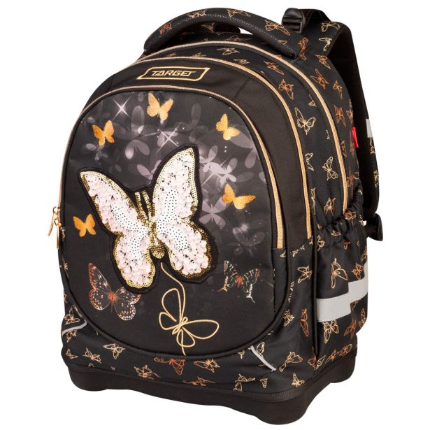ŠOLSKI NAHRBTNIK TARGET SUPERLIGHT PETIT GOLD BUTTERFLY 28049