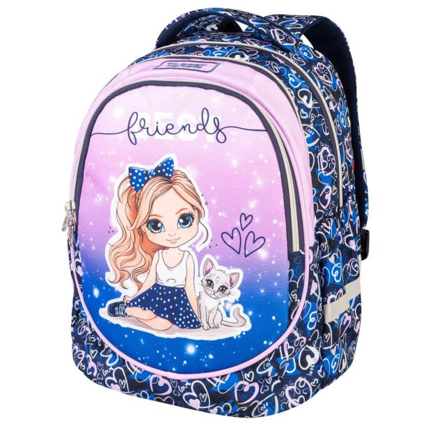 ŠOLSKI NAHRBTNIK TARGET SUPERLIGHT PETIT SOFT FRIENDS 28595