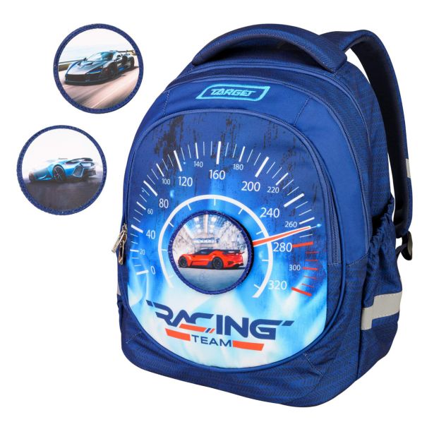 ŠOLSKI NAHRBTNIK TARGET SUPERLIGHT PETIT SOFT RACING TEAM 28031