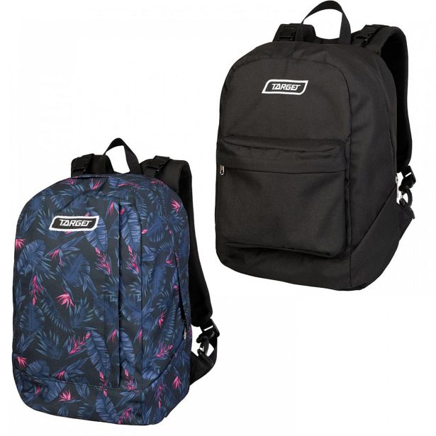 ŠOLSKI NAHRBTNIK TARGET TWIN EXOTIC FLOWERS 27633