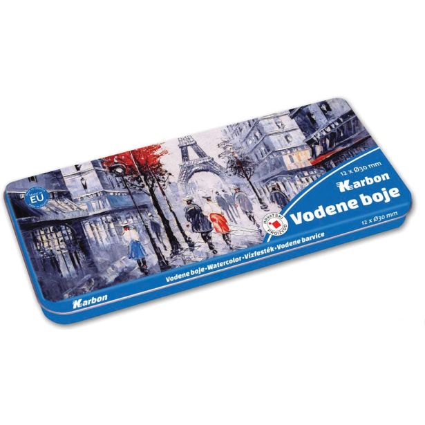 ŠOLSKI PRIPOMOČEK KARBON BARV. VODENE KARBON 10/1