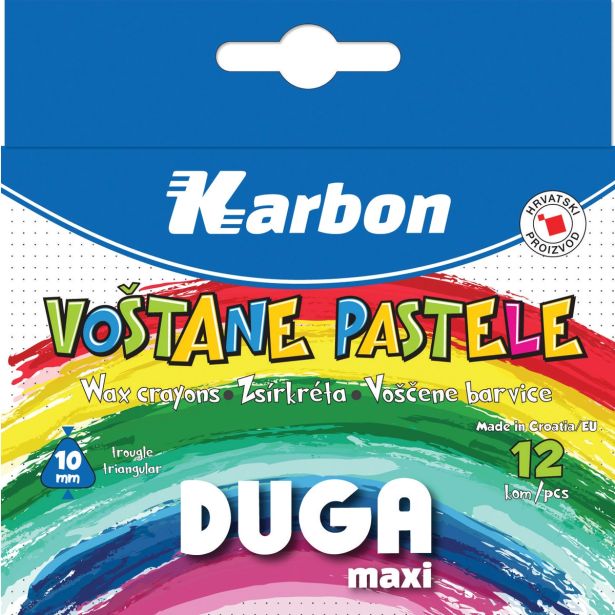 ŠOLSKI PRIPOMOČEK KARBON VOŠČENKE DEBELE 12/1