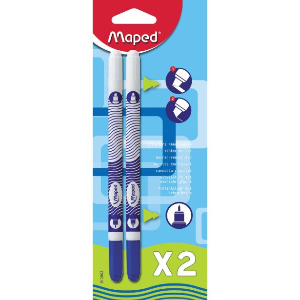 ŠOLSKI PRIPOMOČEK MAPED BRISALEC MAPED 2/1 BLISTER