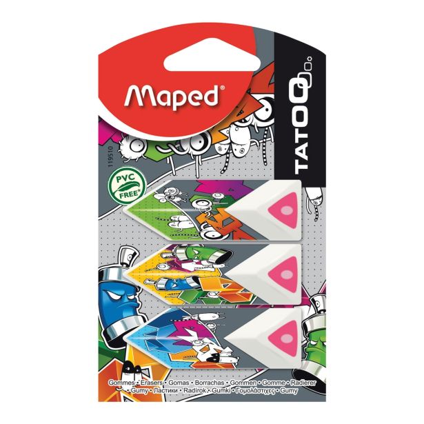 ŠOLSKI PRIPOMOČEK MAPED RADIRKA MAPED PYRAMID 3/1