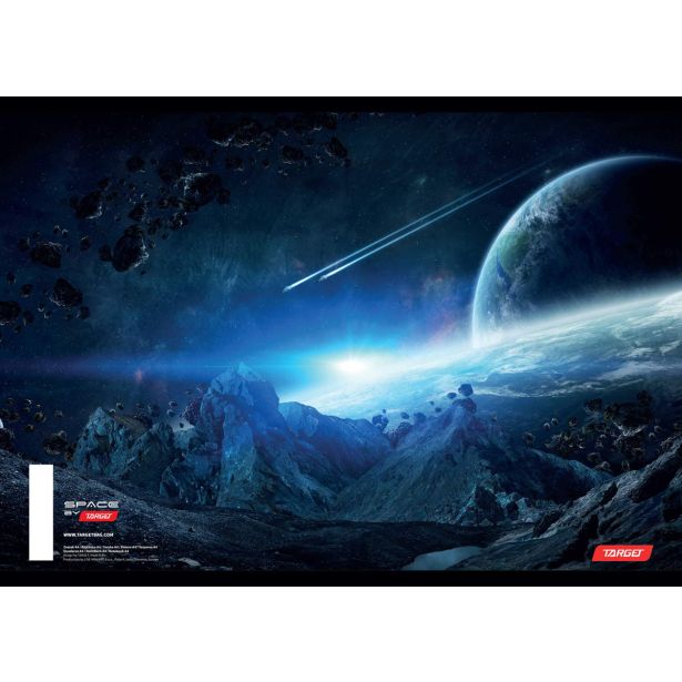 ŠOLSKI ZVEZEK TARGET A4 BREZČRTEN SPACE 26905