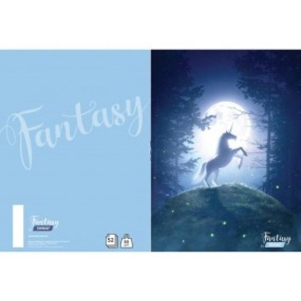 ŠOLSKI ZVEZEK TARGET A4 ČRTAST BREZ ROBA FANTASY 27021