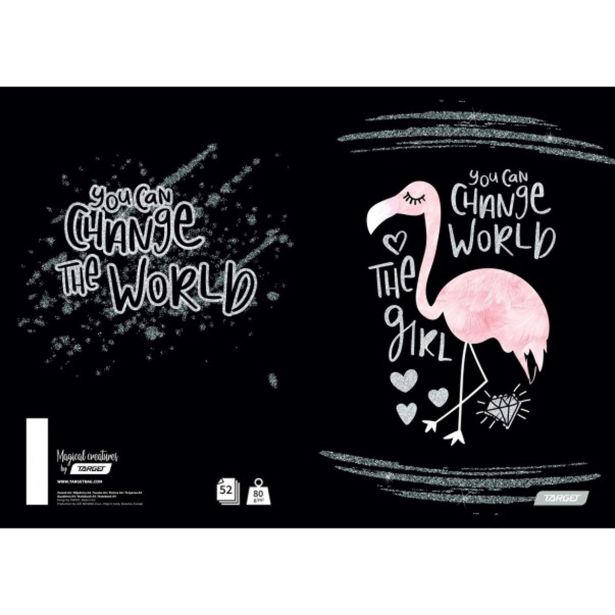 ŠOLSKI ZVEZEK TARGET A4 ČRTAST BREZ ROBA MAGICAL CREATURES 27442