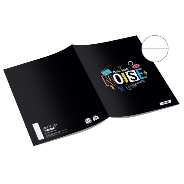 ŠOLSKI ZVEZEK TARGET A4 ČRTAST MIX IT UP! 27444