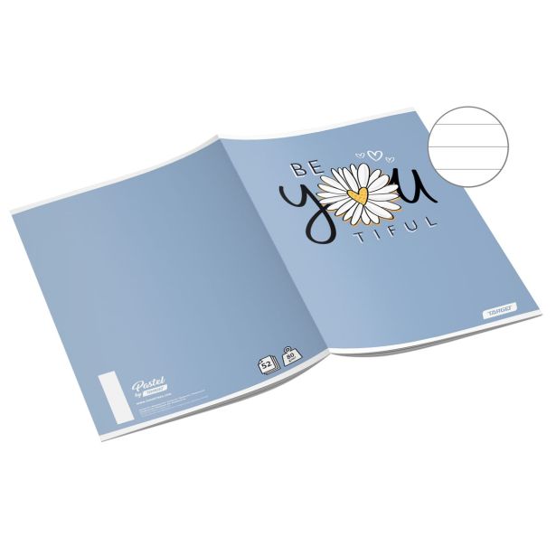 ŠOLSKI ZVEZEK TARGET A4 ČRTAST PASTEL 27023