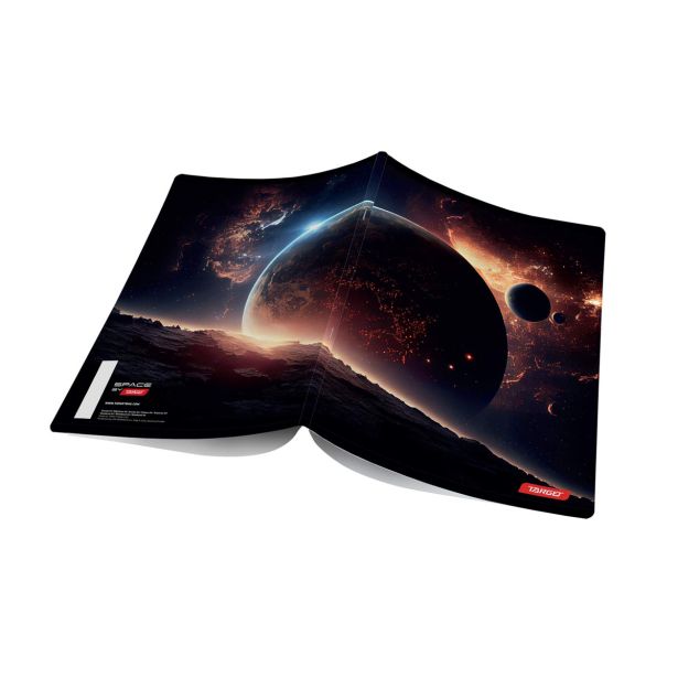 ŠOLSKI ZVEZEK TARGET A4 ČRTAST Z ROBOM SPACE 26903