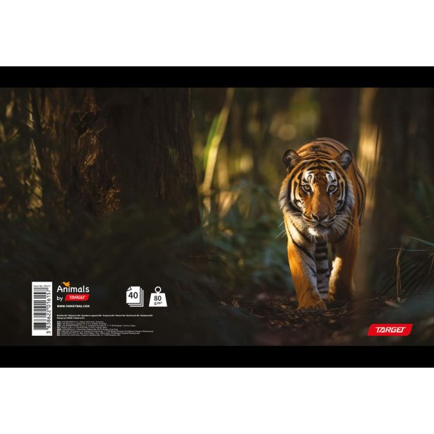 ŠOLSKI ZVEZEK TARGET BELEŽKA A6 ANIMAL 01615