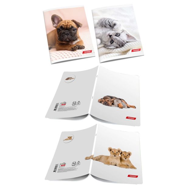 ŠOLSKI ZVEZEK TARGET BELEŽKA A6 ANIMAL BABY 26043