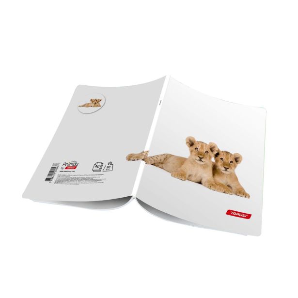ŠOLSKI ZVEZEK TARGET BELEŽKA A6 ANIMAL BABY 26043