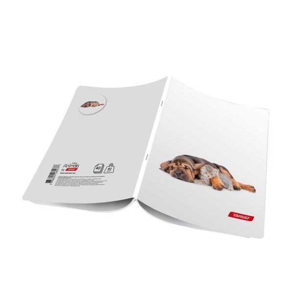 ŠOLSKI ZVEZEK TARGET BELEŽKA A6 ANIMAL BABY 26043
