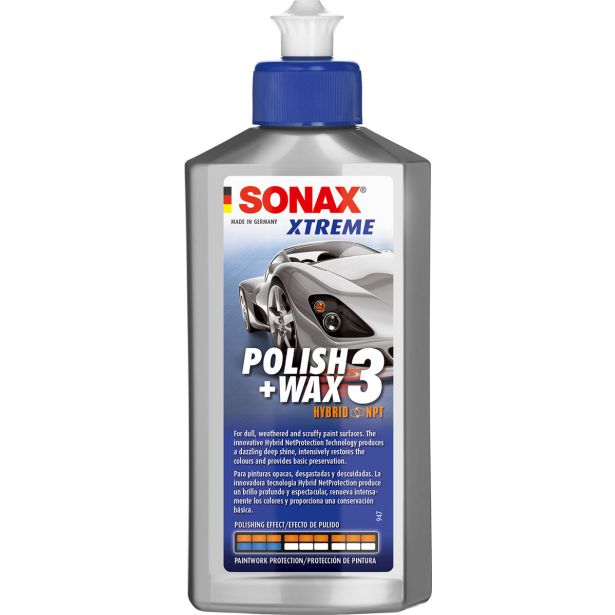 SONAX XTREME POLITURA+VOSEK HIBRID NPT 3 250ML