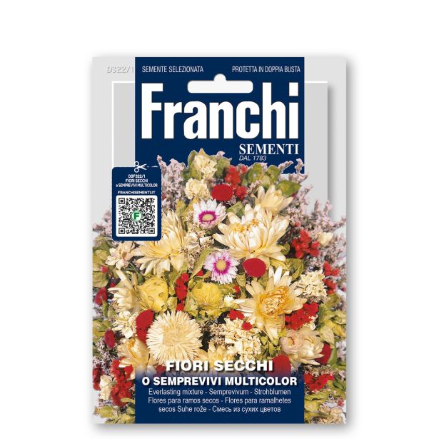 SONČNICA FRANCHI SEMENTI FIORI SECCHI SEMPREVVI MULTICOLOR