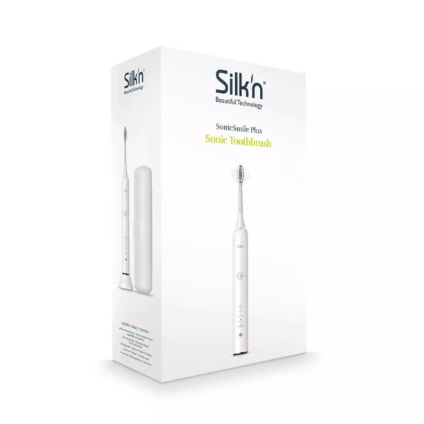 ELEKTRIČNA ZOBNA ŠČETKA SILK'N SONICSMILE PLUS WHITE