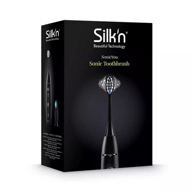 ELEKTRIČNA ZOBNA ŠČETKA SILK'N SONICYOU MATTE BLACK