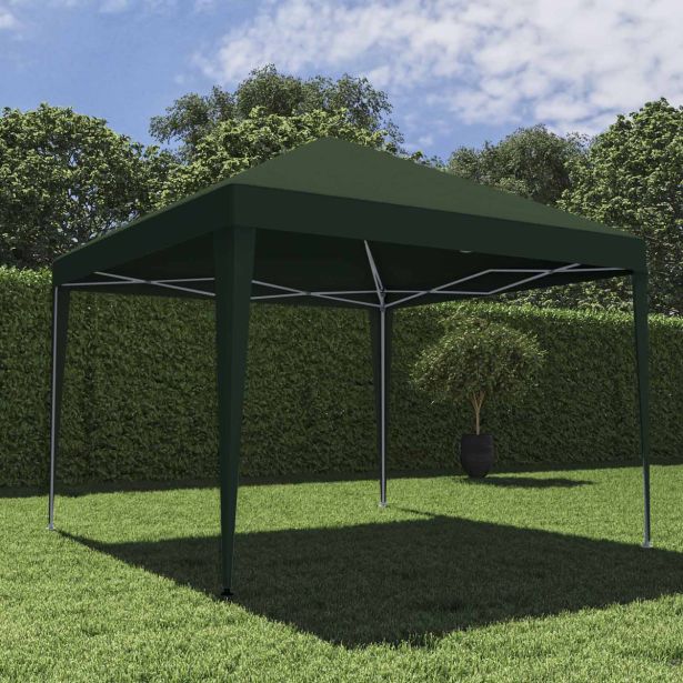 PAVILJON NATERIAL EORI II 295X295 ZELEN ZLOŽLJIV