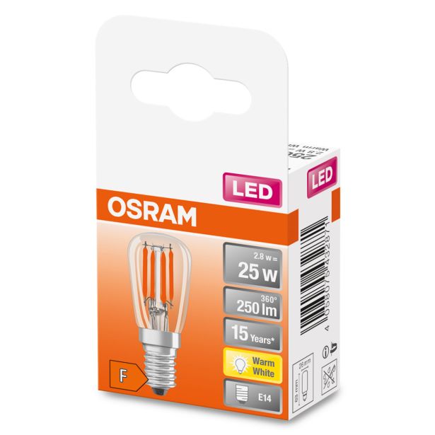 LED ŽARNICA E14 OSRAM SPEC.T26 2.8W/827, BISTRA STAR