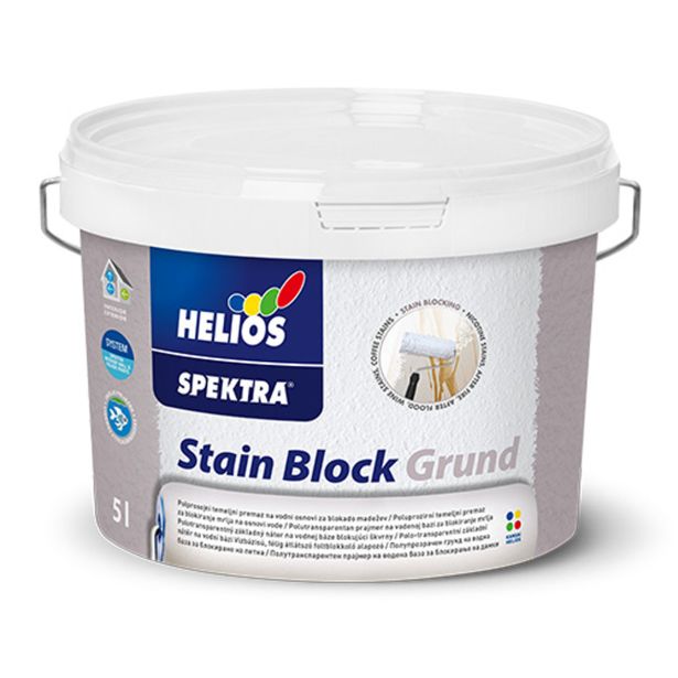 SPECIALNA BARVA HELIOS SPEKTRA STAIN BLOCK GRUND 5 L