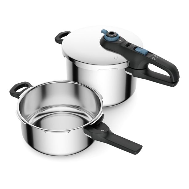 EKONOM LONEC TEFAL 4 + 6 L SECURE TRENDY SET LONCEV NA PRITISK