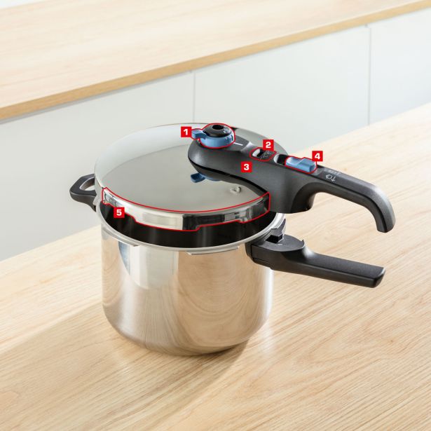EKONOM LONEC TEFAL 4 + 6 L SECURE TRENDY SET LONCEV NA PRITISK