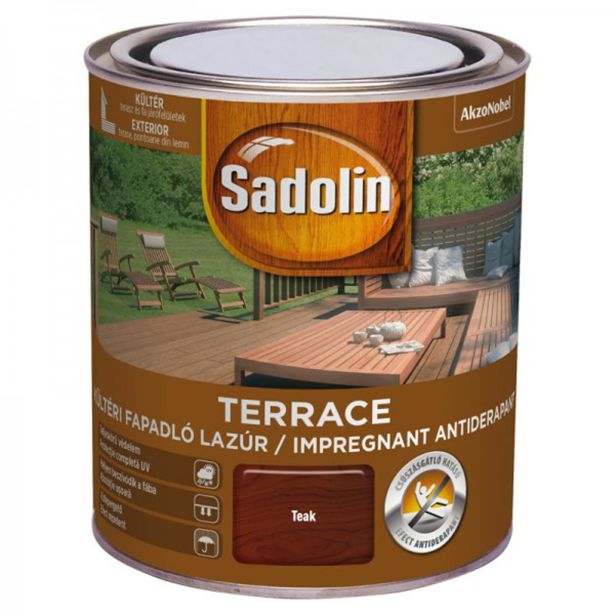 SPECIALNI PREMAZ SADOLIN PREMAZ ZA TERASE BREZBARVEN 0.75L