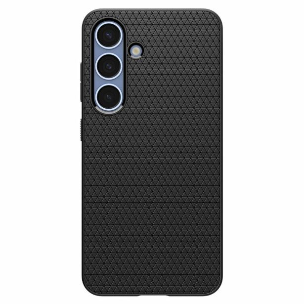 SPIGEN LIQUID AIR SILIKONSKI OVITEK ZA SAMSUNG GALAXY S25 5G ČRN
