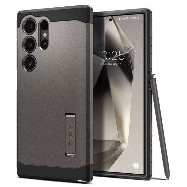 SPIGEN TOUGH ARMOR SILIKONSKI OVITEK ODPOREN NA UDARCE ZA SAMSUNG GALAXY S24 ULTRA 5G - SIV