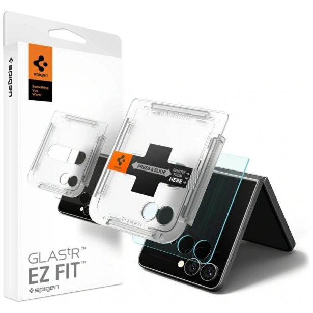 ZAŠČITNO STEKLO SPIGEN ZA SAMSUNG GALAXY Z FLIP7 - ZUNANJI EKRAN