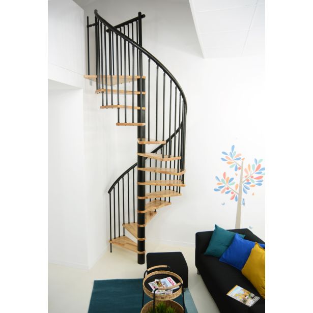 STOPNICE MINKA SPIRAL EFFECT FI 140 ČRNA/BUKEV