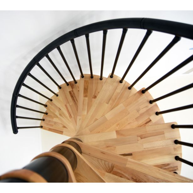 STOPNICE MINKA SPIRAL EFFECT FI 140 ČRNA/BUKEV