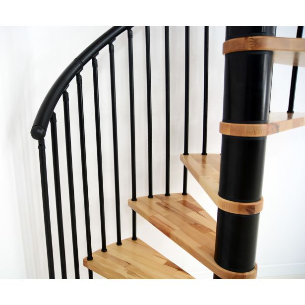 STOPNICE MINKA SPIRAL EFFECT FI 140 ČRNA/BUKEV