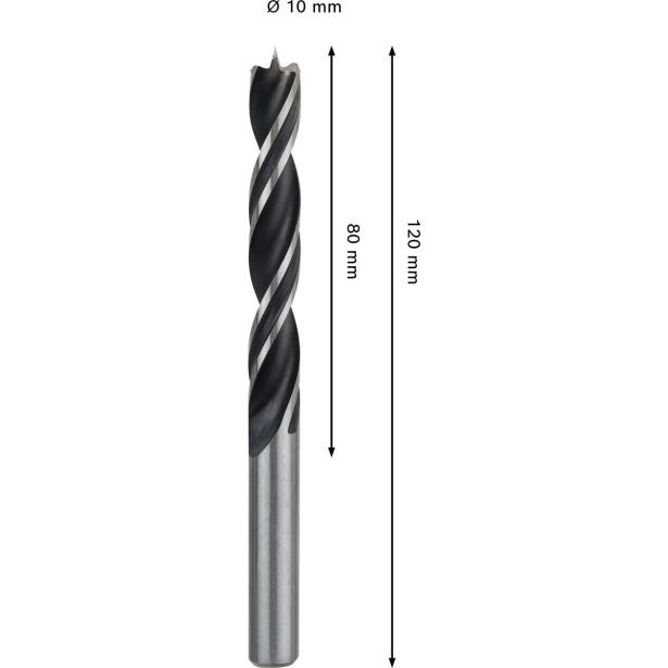 SPIRALNI SVEDER ZA LES BOSCH 10 X 80 X 120 MM