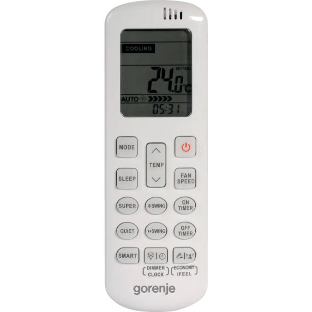 SPLIT ENOJNA INVERTER GORENJE SET KLIMA REA 35 KC2 3.4 KW NE+ZE
