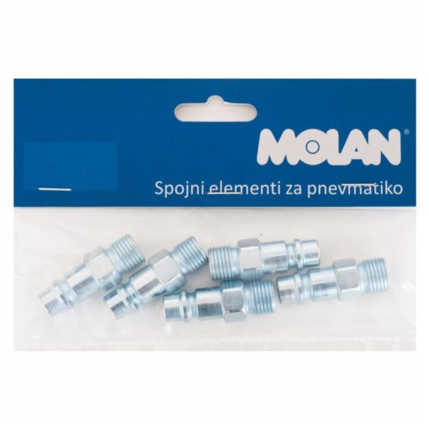 SPOJNI ELEMENT MOLAN VTIČ 3/8 ZN 5 KOS