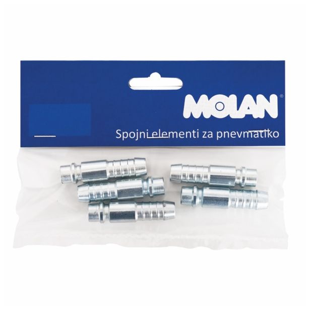 SPOJNI ELEMENT MOLAN VTIČ ZA CEV FI 13 5 KOS
