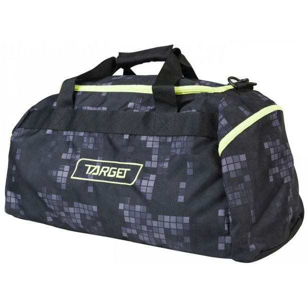 ŠPORTNA TORBA, POTOVALKA TARGET BLACK FLUO