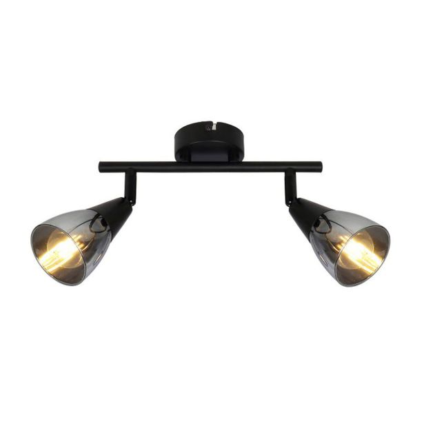 SPOT SVETILKA SHINY SMOKY GREY  E14 2*25W