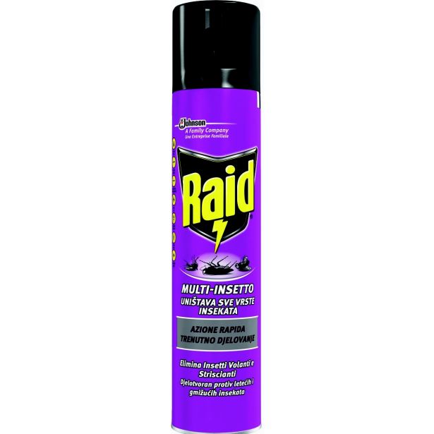 ZAŠČITA PRED INSEKTI RAID SPREJ MIK 300ML