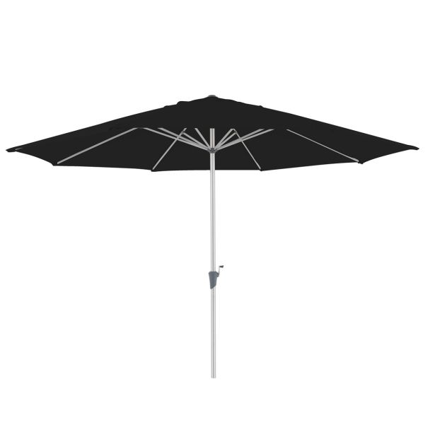 SENČNIK NATERIAL SRED. AURA II D400 T.SIV ALU, JEKLO 250G 8 KOTNI