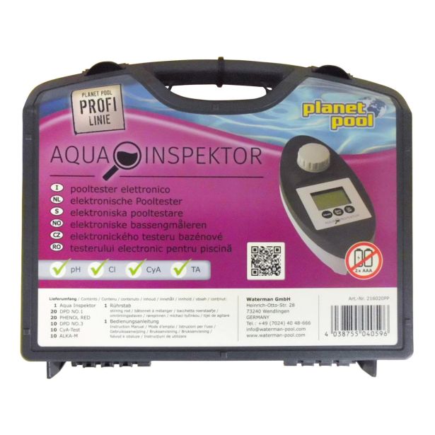 SREDSTVO ZA ANALIZO PLANET POOL POOLTESTER AQUA INSPEKTOR
