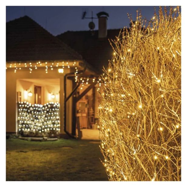 STANDARD LED POVEZOVALNA BOŽIČNA VERIGA ' MREŽA, 1,5X2 M, ZUN., TOPLA BELA