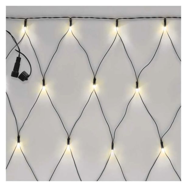 STANDARD LED POVEZOVALNA BOŽIČNA VERIGA ' MREŽA, 1,5X2 M, ZUN., TOPLA BELA