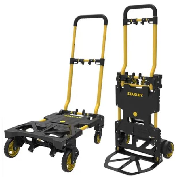STANLEY VOZIČEK 2V1 TRANSPORTNI/S PLATFORMO 70/137 KG SXWTD-FT585