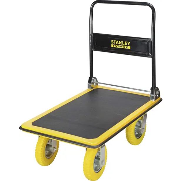 STANLEY VOZIČEK ZLOŽLJIV ALU 350KG VEČJA KOLESA FXWT-704