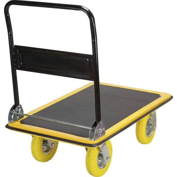 STANLEY VOZIČEK ZLOŽLJIV ALU 350KG VEČJA KOLESA FXWT-704