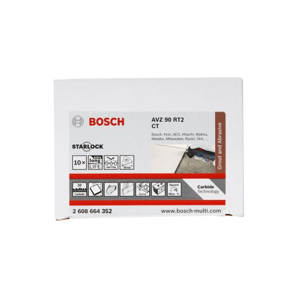 PRIBOR ZA VEČNAM. ORODJA BOSCH STARLOCK AVZ 90 RT2 G20 BRUSILNA PLOŠČA